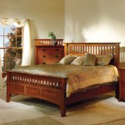Mission Antique Bed - Image 4