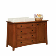 McCoy 4 Drawer Dresser with Door