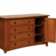 McCoy 4 Drawer Dresser with Door - Image 2