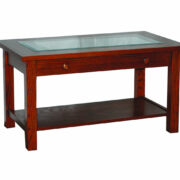 Display Top Coffee Table with Drawer