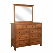 Shaker 9 Drawer Dresser