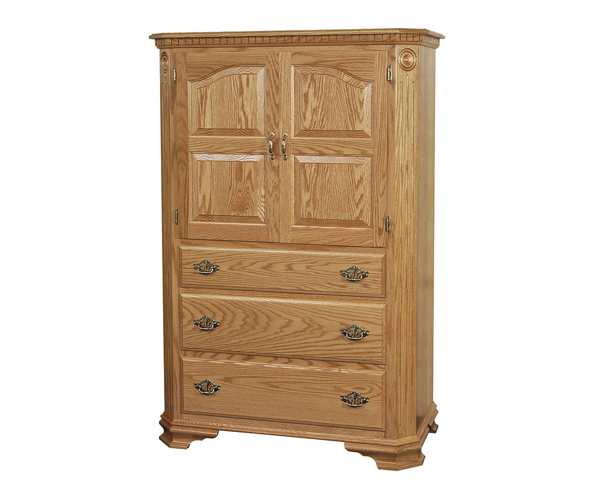 Empire Small Armoire USA Furniture & Leather