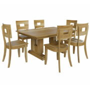 Boca Double Pedestal Table - Image 2