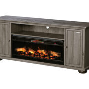 Strafford Media Console with Fireplace