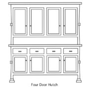 Bowerston Hutch - Image 4