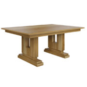 Boca Double Pedestal Table