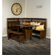 Classic Mission Dining Nook Set