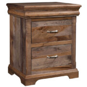 Hampton 2 Drawer Nightstand