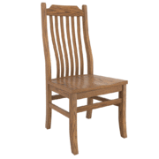46C Mission 6-Slat Chair