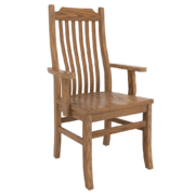 46C Mission 6-Slat Chair - Image 2
