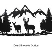 Yellowstone Hall Bench With Silhouette - Image 4
