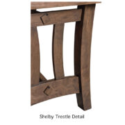 Shelby Trestle Table - Image 2