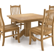 Shaker Single Pedestal Table - Image 2