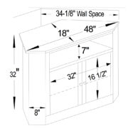 Corner TV Stand - Image 3