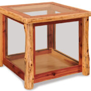 End Table with Glass