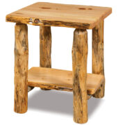 End Table with Shelf