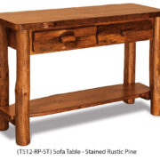 Sofa Table with Drawers - Image 2