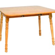 Small Harvest Drop Leaf Angled Table