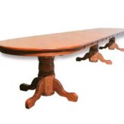 Triple Single Pedestal Table - Image 3