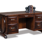 Saratoga Curved Top Desk
