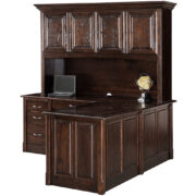 Victorian L Desk & Hutch - Image 2