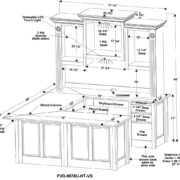 Victorian Wrap Around Desk - Image 3