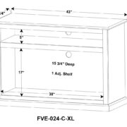 Classic Media Stand With Optional Swivel - Image 2