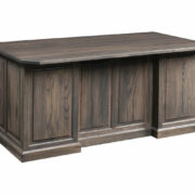Executive Desk With Raised Panel Back - Image 2