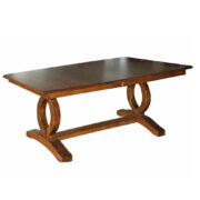 Master Double Pedestal Table