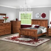 Highland Ridge Bed with Storage Rails - Image 2