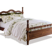 Non-Wrap Bed