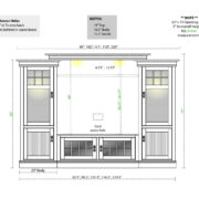 Rockford Bridge Wall Unit - Image 2