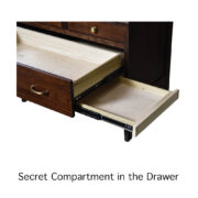 Secretary Desk with Hutch - Image 3