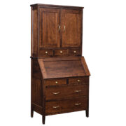 Secretary Desk with Hutch