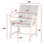 Midland Client Arm Chair - Image 3