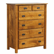 Dutch Country Mission 6 Drawer Chest