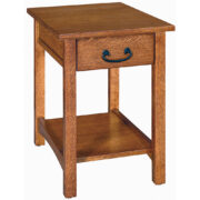 Granny Mission End Table - 16"H