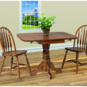Drop Leaf Pedestal Table - Image 3