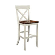 Single X Back Bar Chair