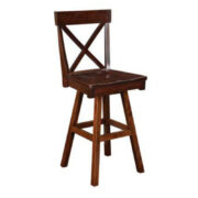 Single X Back Bar Chair - Image 2
