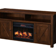 Tulsa Media Console with Fireplace