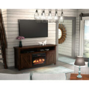 Tulsa Media Console with Fireplace - Image 2