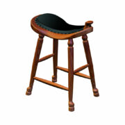 24" Western Saddle with Vinyl or Leather