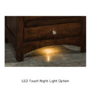 Carlisle Nightstand - Three Drawer - Image 5