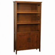 Pierre 36" Bookcase With Doors