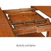 Arts & Crafts Trestle Table - Image 3