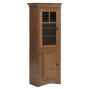 Liberty Mission Entertainment Center With Open Bookcases - Image 3