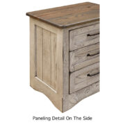 Farmstead 3 Drawer Nightstand - Image 3