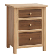 Cornwell Three Drawer Nightstand