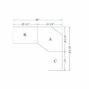 Heirwood 6 Piece Deluxe Corner Computer Center - Image 3